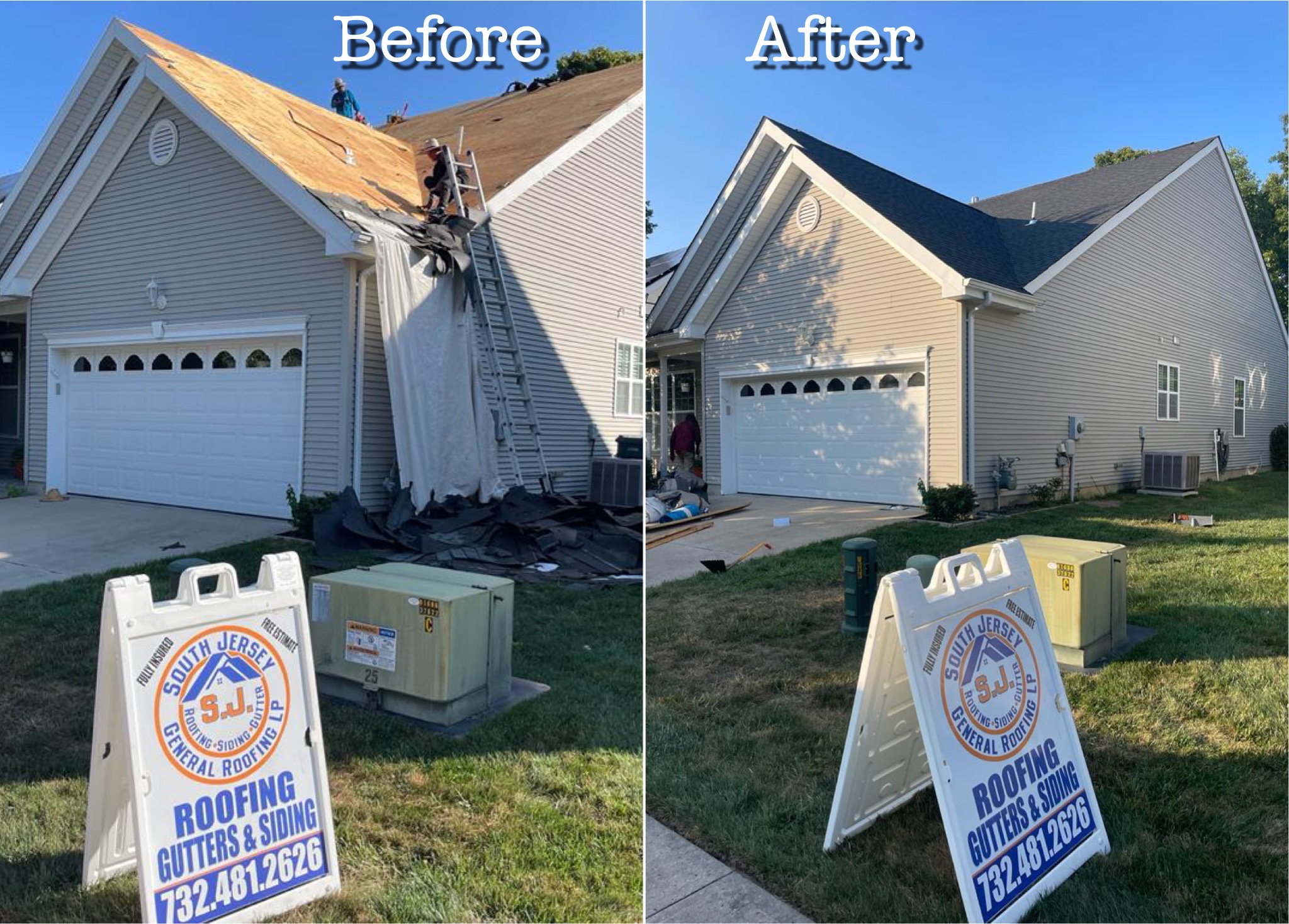 New roof installation , Little egg harbor NJ  , 08/10/2022