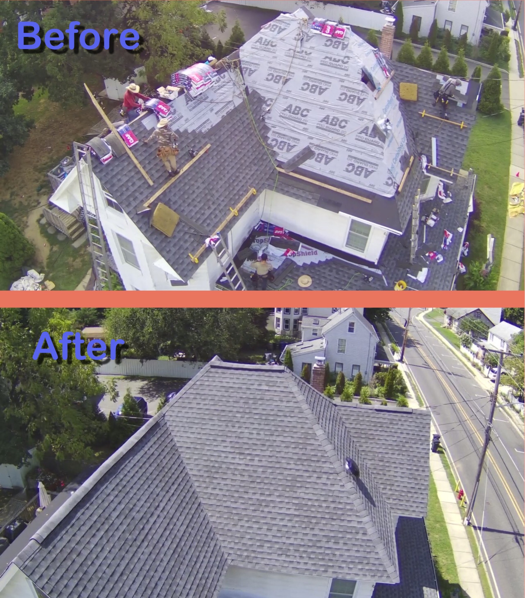 new roof installation , wrightstown NJ 08/29/22